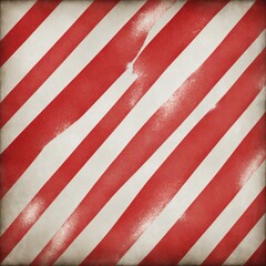 Obraz premium Abstract modern art with distressed stripes and dots in a vintage retro style, perfect for fashion or textile design