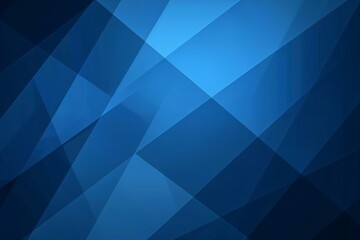 Obraz premium A blue background with a pattern of squares. The squares are of different sizes and are arranged in a way that creates a sense of movement. Scene is calm and serene, with the blue color