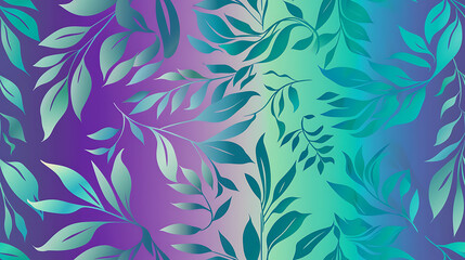 Obraz premium gradient, floral design, vibrant, colorful, wallpaper, background, banner, website