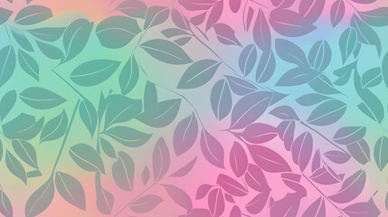 Fototapeta premium gradient, floral design, vibrant, colorful, wallpaper, background, banner, website
