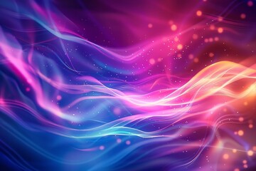 Dynamic motion background with energetic lines and fluid shapes