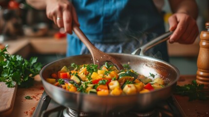 The Stir-Fry Cooking Process