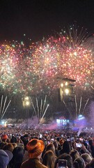 Obraz premium new fireworks