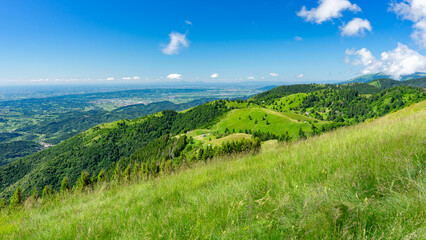 Obraz premium Panorama Prealpi Trevigiane Bellunesi