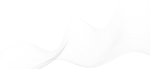 futuristic waves curve lines banner background design. Abstract blend wave line science and technology. Vector illustration. Modern music, 