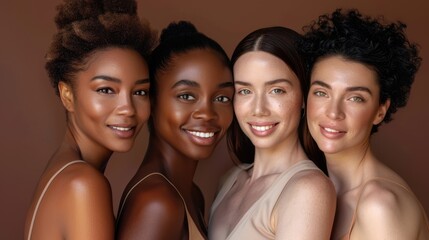 Fototapeta premium The Portrait of Four Women