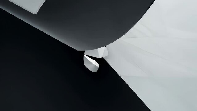 black shapes