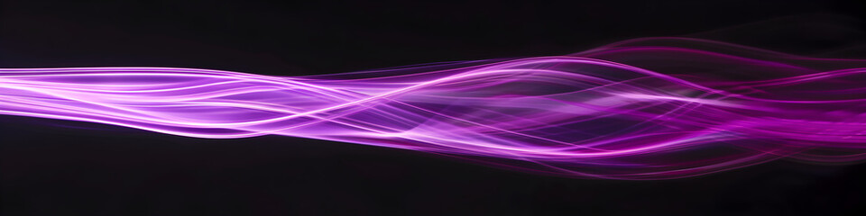 Fototapeta premium Dynamic Coloured Streak on Dark Background