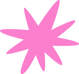 Obraz premium Star Shape Silhouette