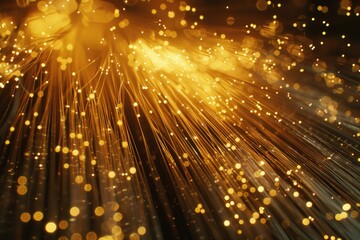 A blurry image of a bunch of lights