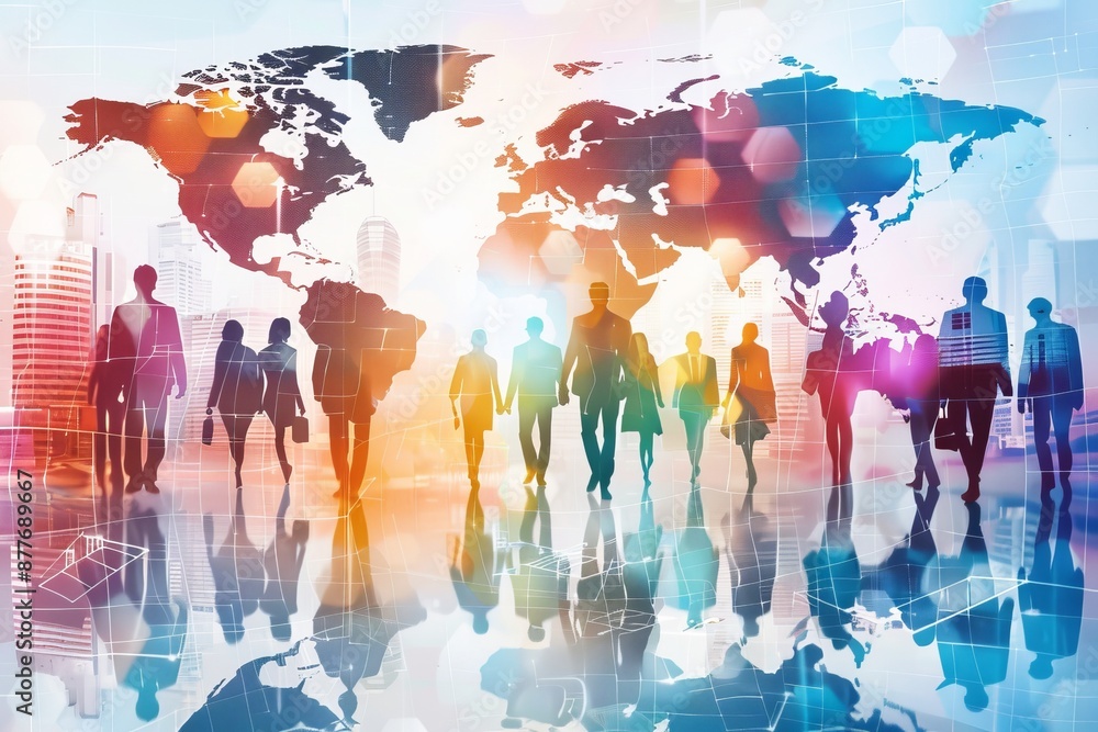Poster embracing diversity in global business network and concepts for enhanced success