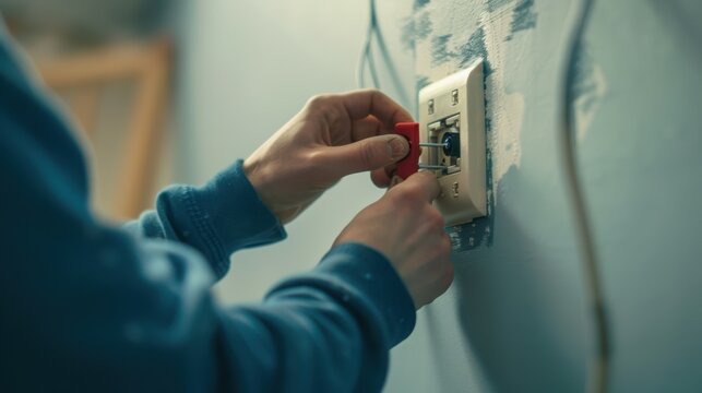 The hands fixing outlet