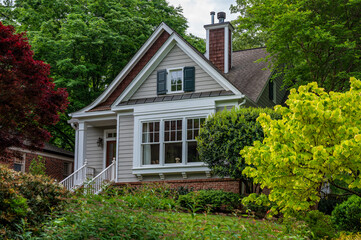 One Story House in Decatur, Georgia