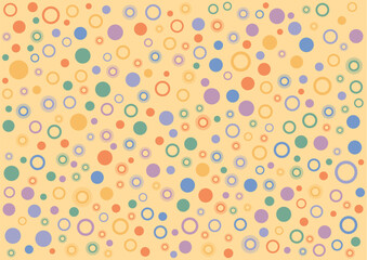 BACKGROUND CIRCLES RETRO 1960