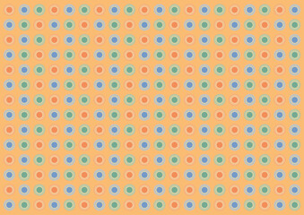 BACKGROUND CIRCLES RETRO 1960
