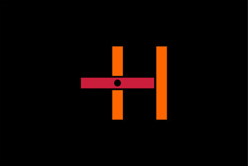 Health and medical plus letter h logo design vector reality free image editable template 