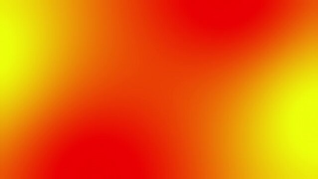 Red and orange gradient background. Animation of moving abstract blur background. Seamless loop backdrop