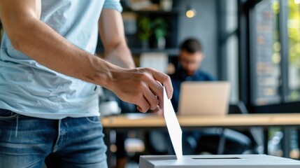 The Hand Dropping Ballot