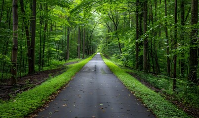 Fototapeta premium Path through the Woods