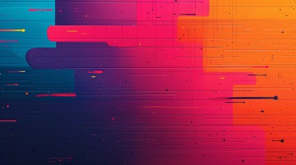 Quantum error correction techniques preventing errors in quantum computations, essential for reliable quantum information processing. Background Illustration, Bright color tones, , Minimalism,