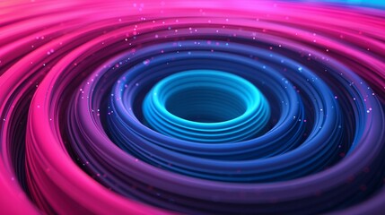 Quantum gravity theory unifying quantum mechanics and general relativity to explain gravity at quantum scales, a major challenge in physics. Background Illustration, Bright color tones, , Minimalism,