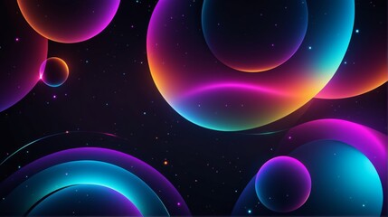 Abstract wallpaper background colorful shapes