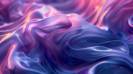 Obraz premium Silken Transitions Smooth Gradient Waves