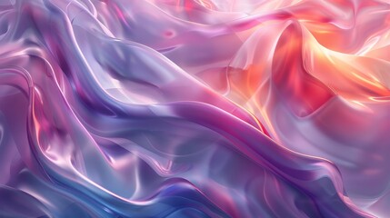 Obraz premium Silky Streams Liquid-Like Gradient Blends
