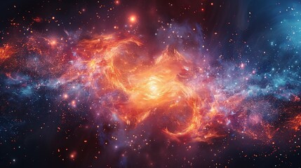 Naklejka premium Quantum state tomography reconstructs quantum states from measurements providing essential information for verifying and controlling quantum systems Background Illustration, Bright color tones, ,