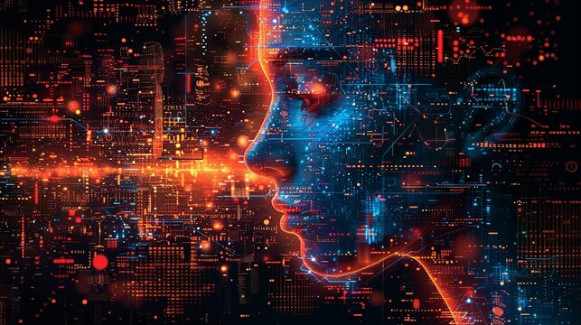 Quantum machine learning harnesses quantum algorithms to improve data analysis predictive modeling and optimization tasks in various scientific and industrial fields Background Illustration, Bright