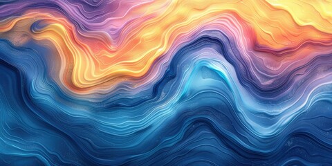 Fototapeta premium Abstract Swirling Colors