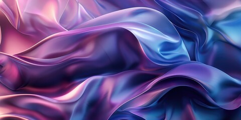 Obraz premium Abstract Flowing Fabric