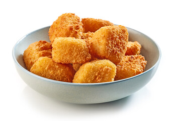 fried fish fillet nuggets