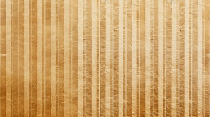Vertical striped pattern on kraft paper background