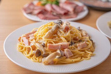 美味しそうなパスタ ランチやディナーなど