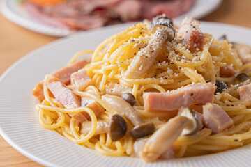 美味しそうなパスタ ランチやディナーなど