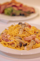 美味しそうなパスタ ランチやディナーなど