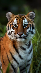 Obraz premium tiger in the zoo