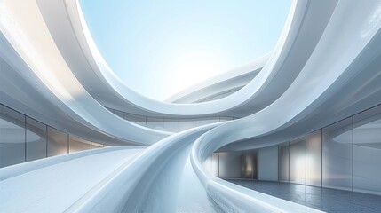 Obraz premium Abstract Architecture - Futuristic Design