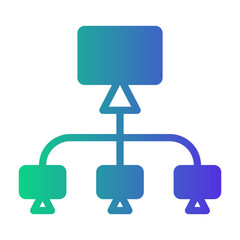 network Gradient icon