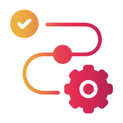 process Gradient icon
