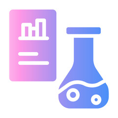 Obraz premium research Gradient icon