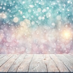 table and background