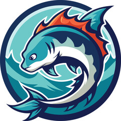 Fishing Vector Illustration. Fishing T-Shirt Design.