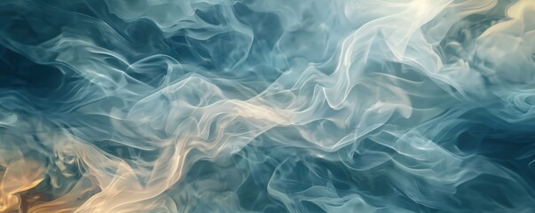 Obraz premium Mystical Smoke Swirls: Dreamy and Ethereal Gradient Pattern with Soft Hues