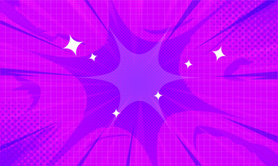 Flat comic style background. Abstract comic background design