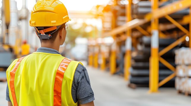 Manager coordinating carriage from stockpile storage, company, stockpile, streamlined logistics