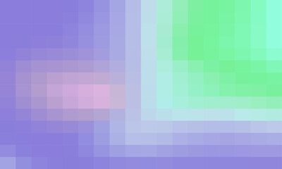 Abstract and colorful pixel background. Color palette shades