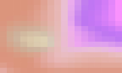 Abstract and colorful pixel background. Color palette shades