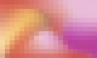 Abstract and colorful pixel background. Color palette shades